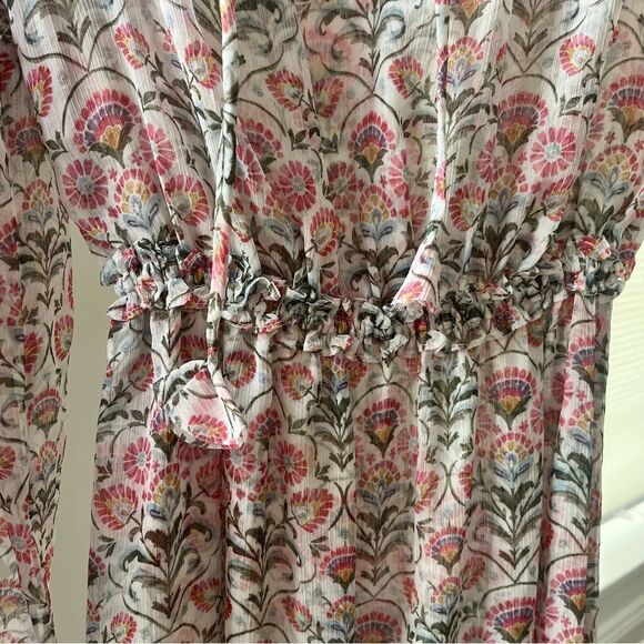 Misa Revolve Amata Floral Long Sleeve Boho Maxi Dress Size Small NWT - Picture 10 of 16
